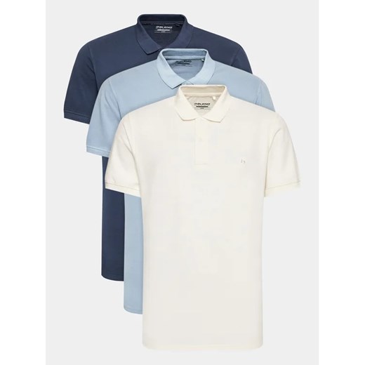 Blend Komplet 3 koszulek polo 20715947 Kolorowy Regular Fit ze sklepu MODIVO w kategorii T-shirty męskie - zdjęcie 168414257