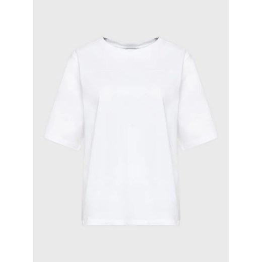 Karen by Simonsen T-Shirt Georgia 10104192 Biały Casual Fit ze sklepu MODIVO w kategorii Bluzki damskie - zdjęcie 168414915