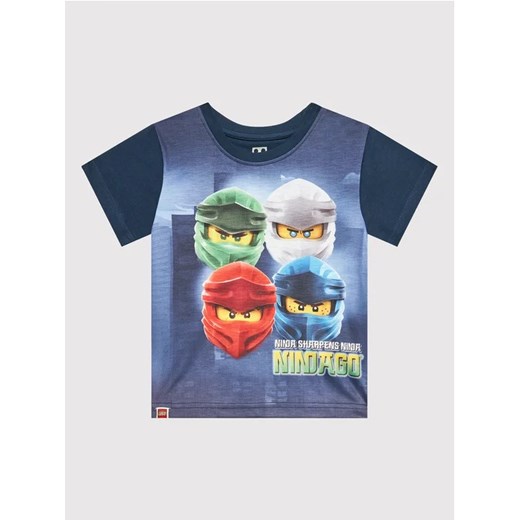 LEGO T-Shirt 12010475 Niebieski Regular Fit ze sklepu MODIVO w kategorii T-shirty chłopięce - zdjęcie 168415605