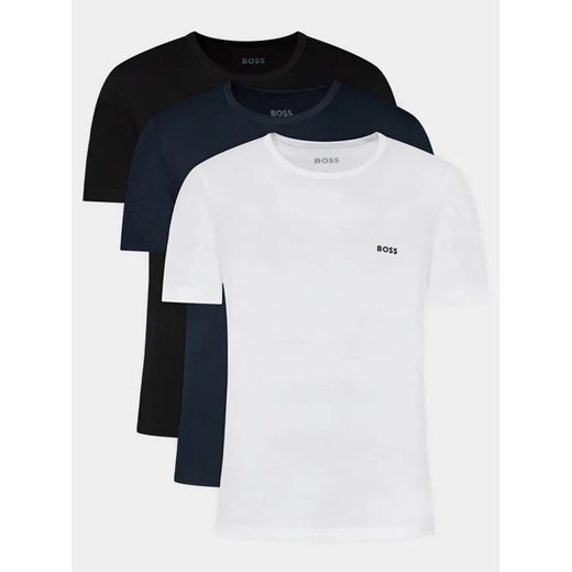 Boss Komplet 3 t-shirtów Tshirtrn 3P Classic 50509255 Czarny Regular Fit ze sklepu MODIVO w kategorii T-shirty męskie - zdjęcie 168415695