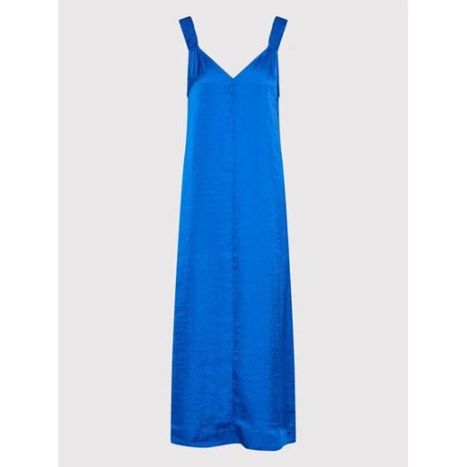 DKNY Sukienka codzienna P2DBTN10 Niebieski Regular Fit M promocyjna cena MODIVO