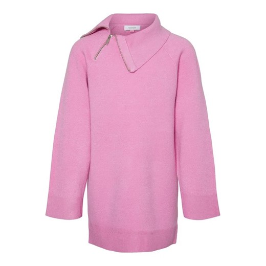 Vero Moda Girl Golf Gold Needle 10278276 Różowy Regular Fit ze sklepu MODIVO w kategorii Swetry dziewczęce - zdjęcie 168415985
