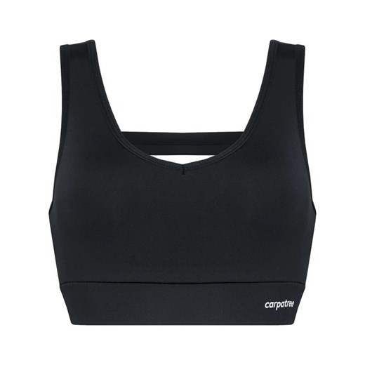Carpatree Biustonosz sportowy Sheer Back CPW-SB-174-BL Czarny Carpatree L MODIVO
