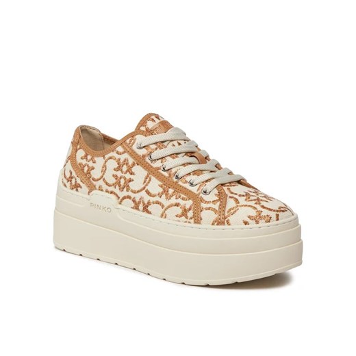 Pinko Sneakersy Greta 04 SS0013 T006 Beżowy Pinko 38 MODIVO