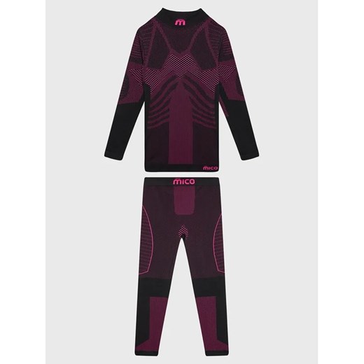 Mico Komplet bielizny termoaktywnej BX02826 Czarny Slim Fit S_M MODIVO