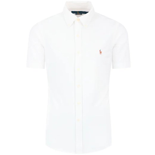 Polo Ralph Lauren Koszula Poplin 710787736 Biały Slim Fit Polo Ralph Lauren M MODIVO