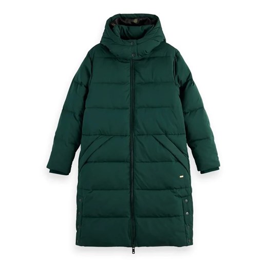 Scotch & Soda Kurtka puchowa 168761 Zielony Regular Fit S MODIVO