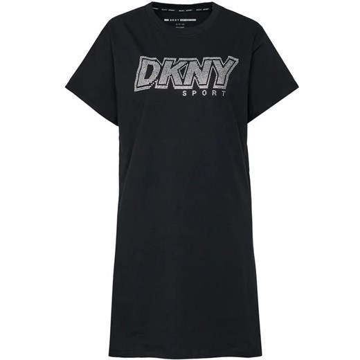 DKNY Sport Sukienka codzienna DP0D4347 Czarny Regular Fit XS MODIVO wyprzedaż