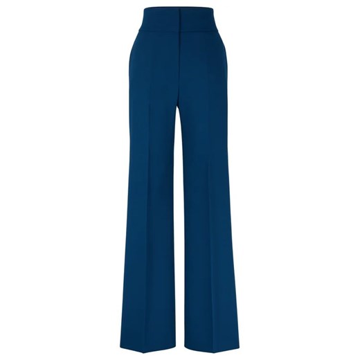 Hugo Spodnie materiałowe 50485638 Niebieski Regular Fit 40 promocyjna cena MODIVO