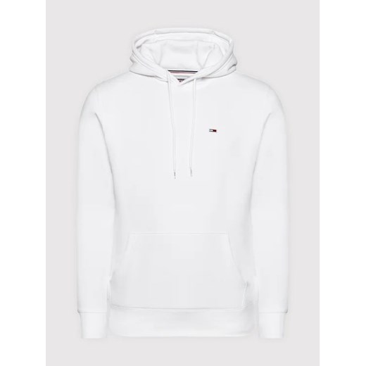 Tommy Jeans Bluza Tjm Fleece Hoodie DM0DM09593 Biały Regular Fit Tommy Jeans XS MODIVO