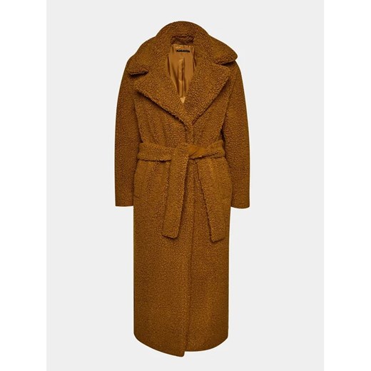 Sisley Płaszcz przejściowy 2XFQLN033 Brązowy Comfort Fit Sisley 44 MODIVO okazja