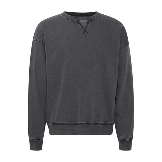 Solid Bluza 21107863 Szary Regular Fit Solid XL MODIVO promocja