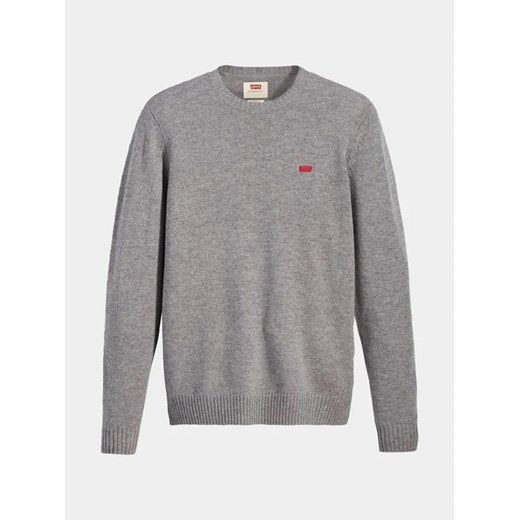 Levi's® Sweter Original Housemark A4320-0000 Szary Standard Fit XL MODIVO