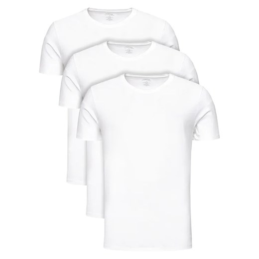 Calvin Klein Underwear Komplet 3 t-shirtów 000NB4011E Biały Classic Fit ze sklepu MODIVO w kategorii T-shirty męskie - zdjęcie 168421416