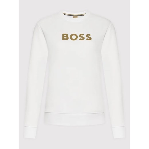 Boss Bluza 50468357 Biały Regular Fit XS wyprzedaż MODIVO