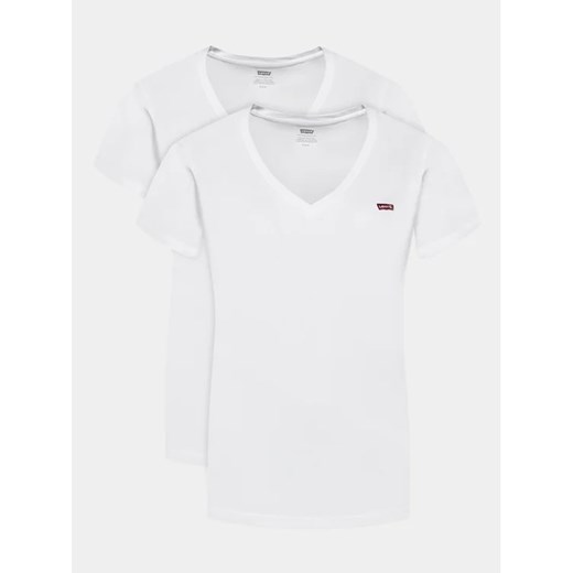 Levi's® Komplet 2 t-shirtów A3624-0002 Biały Regular Fit ze sklepu MODIVO w kategorii Bluzki damskie - zdjęcie 168423019
