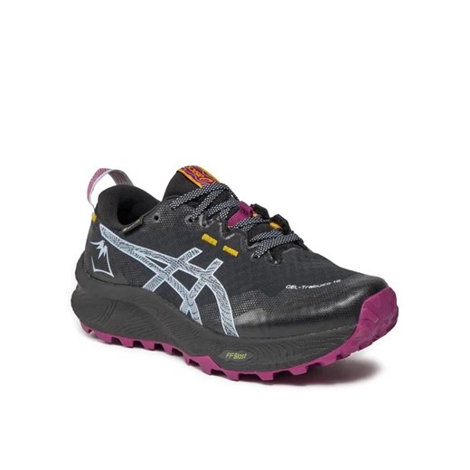 Buty sportowe damskie czarne Asics płaskie