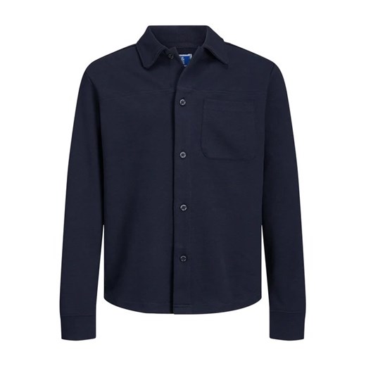 Jack&Jones Junior Koszula 12247959 Granatowy Standard Fit Jack&jones Junior 176 MODIVO wyprzedaż