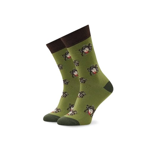 Curator Socks Skarpety wysokie unisex Medusa Zielony ze sklepu MODIVO w kategorii Skarpetki damskie - zdjęcie 168423758