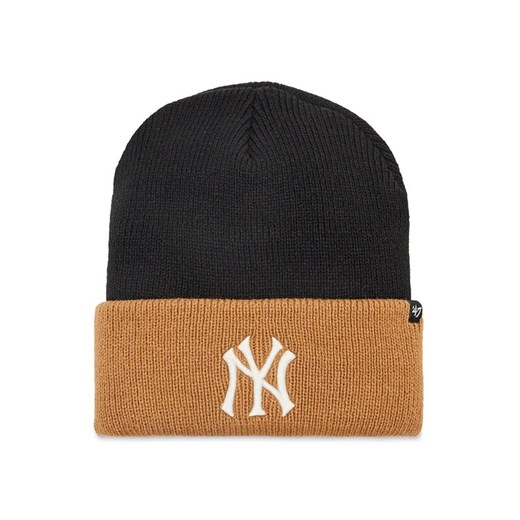 47 Brand Czapka New York Yankees B-CAMPS17ACE-BK Czarny ze sklepu MODIVO w kategorii Czapki zimowe męskie - zdjęcie 168423816