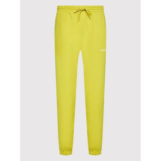 Levi's® Spodnie dresowe A0937-0023 Żółty Relaxed Fit XL MODIVO
