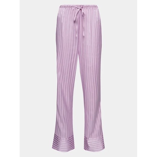 Hunkemöller Spodnie piżamowe 203169 Fioletowy Comfortable Fit ze sklepu MODIVO w kategorii Piżamy damskie - zdjęcie 168424708