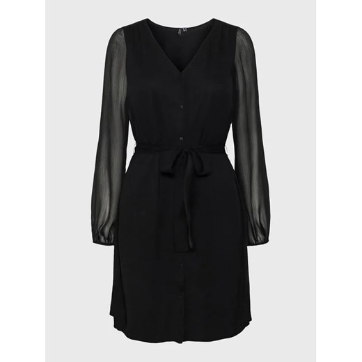 Vero Moda Sukienka codzienna Kaya 10279443 Czarny Regular Fit Vero Moda M MODIVO