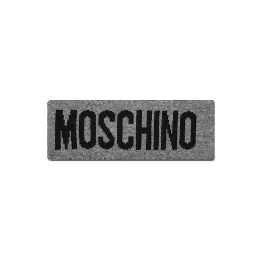 MOSCHINO Opaska materiałowa 65235 M2355 Szary Moschino uniwersalny okazja MODIVO