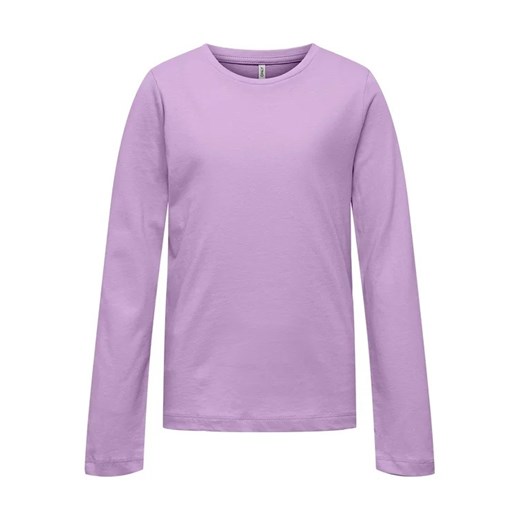 Kids ONLY Bluzka 15299770 Fioletowy Regular Fit 146_152 promocyjna cena MODIVO
