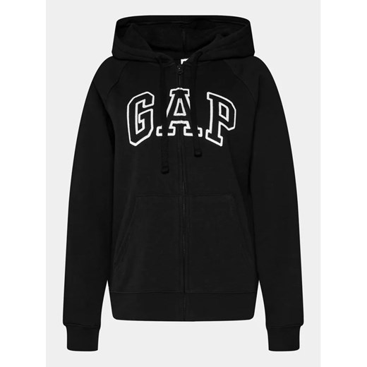 Gap Bluza 463503-02 Czarny Regular Fit Gap XS okazyjna cena MODIVO