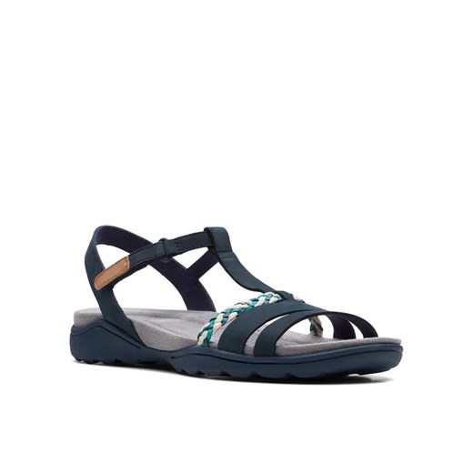 Clarks Sandały Amanda Tealite 26171128 Granatowy Clarks 38 MODIVO