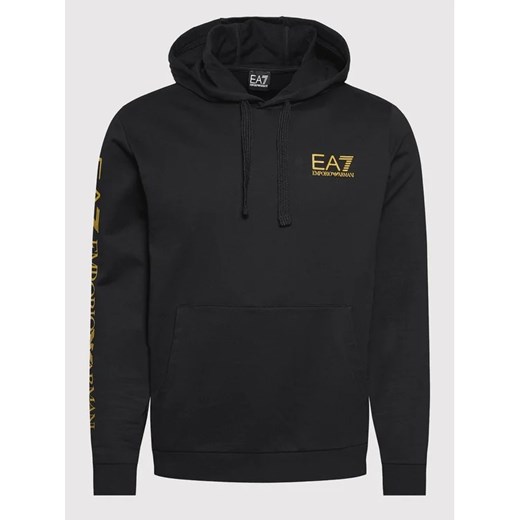 EA7 Emporio Armani Bluza 8NPM18 PJ05Z 1203 Czarny Regular Fit 3XL MODIVO