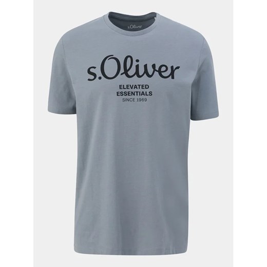 s.Oliver T-Shirt 2139909 Szary Regular Fit L wyprzedaż MODIVO