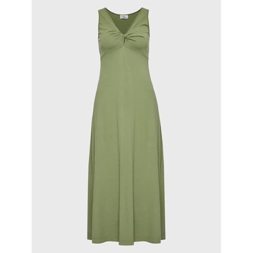 Deha Sukienka codzienna D83201 Zielony Regular Fit ze sklepu MODIVO w kategorii Sukienki - zdjęcie 168426719