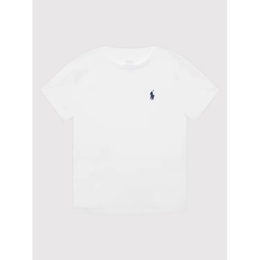 Polo Ralph Lauren T-Shirt 313833549008 Biały Regular Fit Polo Ralph Lauren 136_142 MODIVO