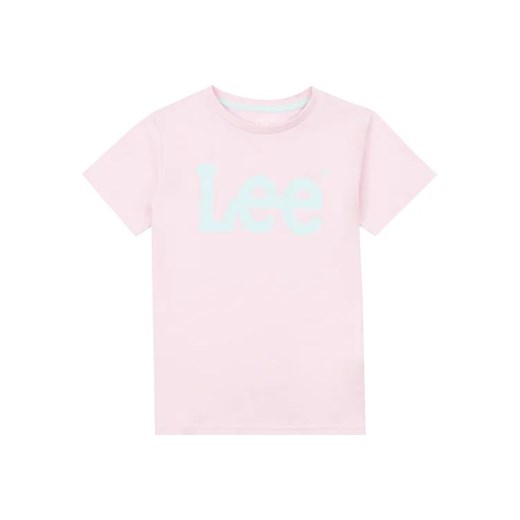 Lee T-Shirt Wobbly Graphic LEG5029 Różowy Regular Fit Lee 15_16Y okazja MODIVO