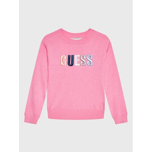 Guess Sweter K3GR00 Z36I0 Różowy Regular Fit Guess 6Y MODIVO