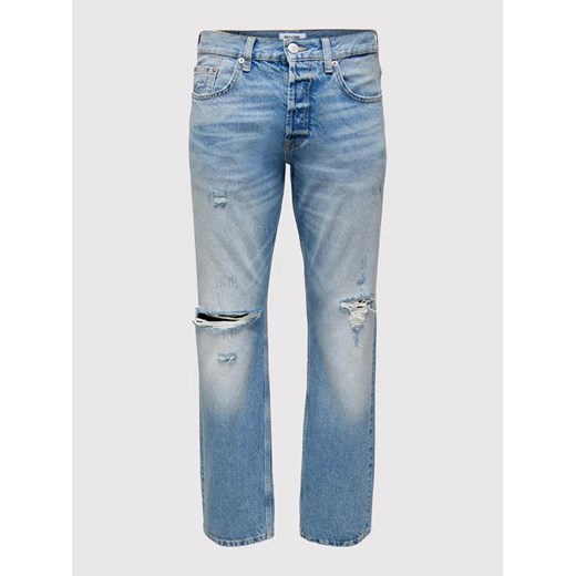 Only & Sons Jeansy Edge 22024067 Niebieski Loose Fit Only & Sons 32_32 MODIVO