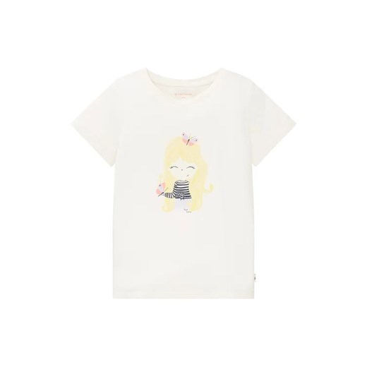 Tom Tailor T-Shirt 1035196 Biały ze sklepu MODIVO w kategorii Bluzki dziewczęce - zdjęcie 168428687