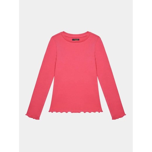 OVS Bluzka 1822568 Różowy Regular Fit ze sklepu MODIVO w kategorii Bluzki dziewczęce - zdjęcie 168428719