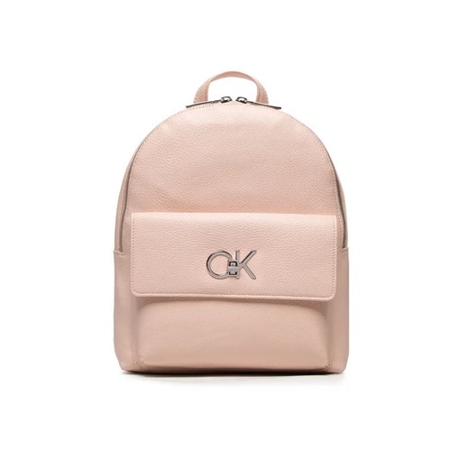 Calvin Klein Plecak Re-Lock Backpack W/Pocket Pbl K60K609428 Różowy Calvin Klein uniwersalny wyprzedaż MODIVO