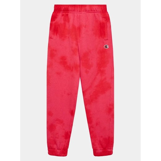 Champion Spodnie dresowe 404636 Różowy Regular Fit ze sklepu MODIVO w kategorii Spodnie dziewczęce - zdjęcie 168429255
