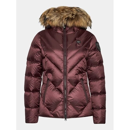 Blauer Kurtka puchowa 23WBLDC03141 Brązowy Regular Fit S okazyjna cena MODIVO