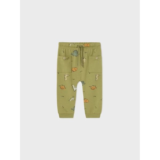 Mayoral Spodnie dresowe 1526 Zielony Regular Fit ze sklepu MODIVO w kategorii Spodnie i półśpiochy - zdjęcie 168429719
