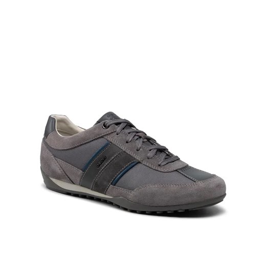 Geox Sneakersy U Wells C U52T5C 02211 C9002 Szary Geox 40 wyprzedaż MODIVO