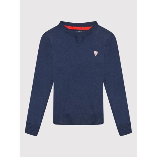 Guess Sweter N0YR04 Z2VV0 Granatowy Regular Fit Guess 2Y MODIVO promocyjna cena