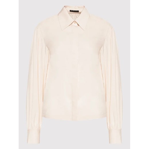 Sisley Koszula 58T8LQ00O Beżowy Regular Fit Sisley S MODIVO