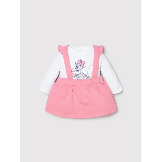 OVS Komplet bluzka i sukienka DISNEY 1435471 Różowy Regular Fit ze sklepu MODIVO w kategorii Komplety niemowlęce - zdjęcie 168430996