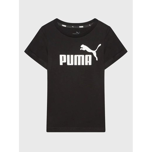 Puma T-Shirt Essentials Logo 586960 Czarny Regular Fit Puma 116 MODIVO