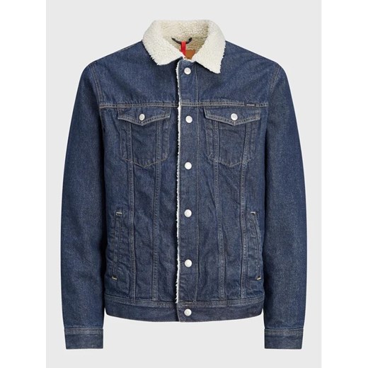 Jack&Jones Kurtka jeansowa Jean 12181157 Granatowy Regular Fit M MODIVO